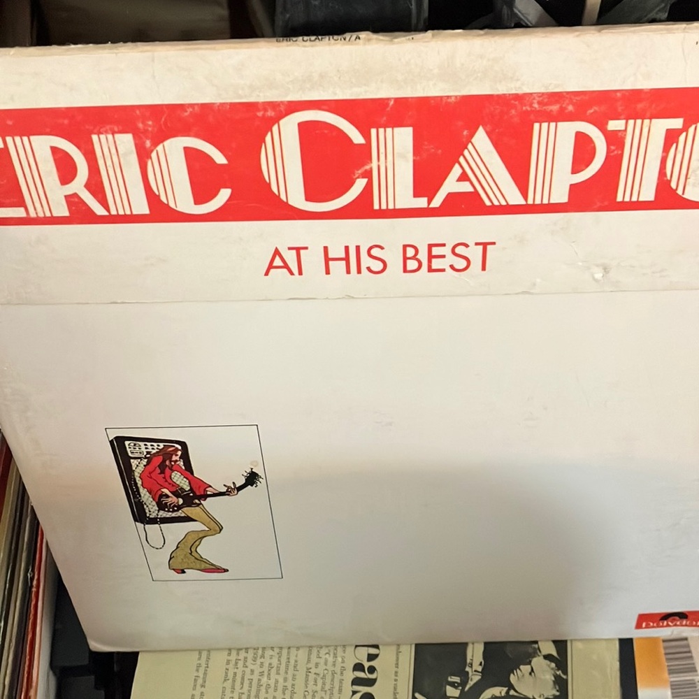 Eric Clapton 'At His Best' Vinyl Record